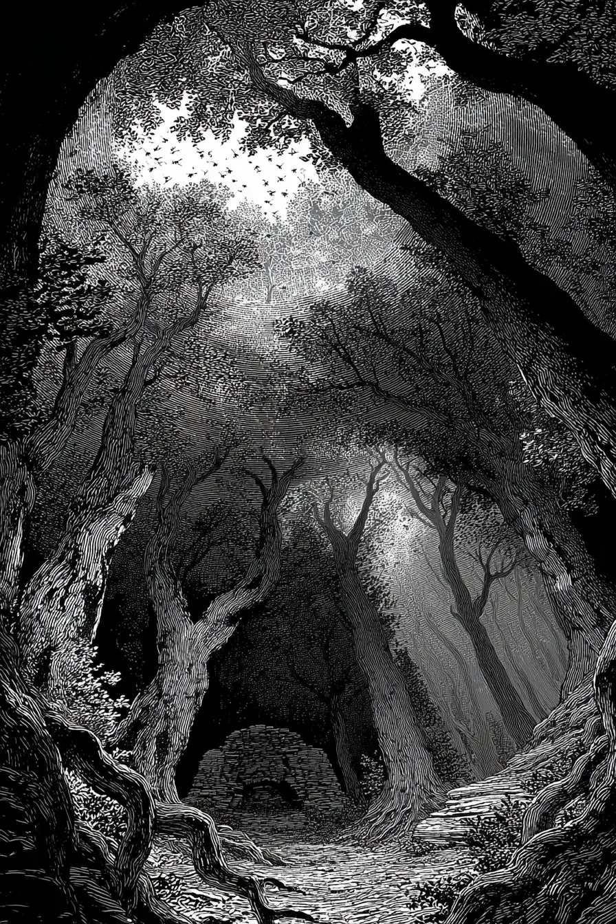 Illustration for Bedtime Rhymes and Fireside Folklore