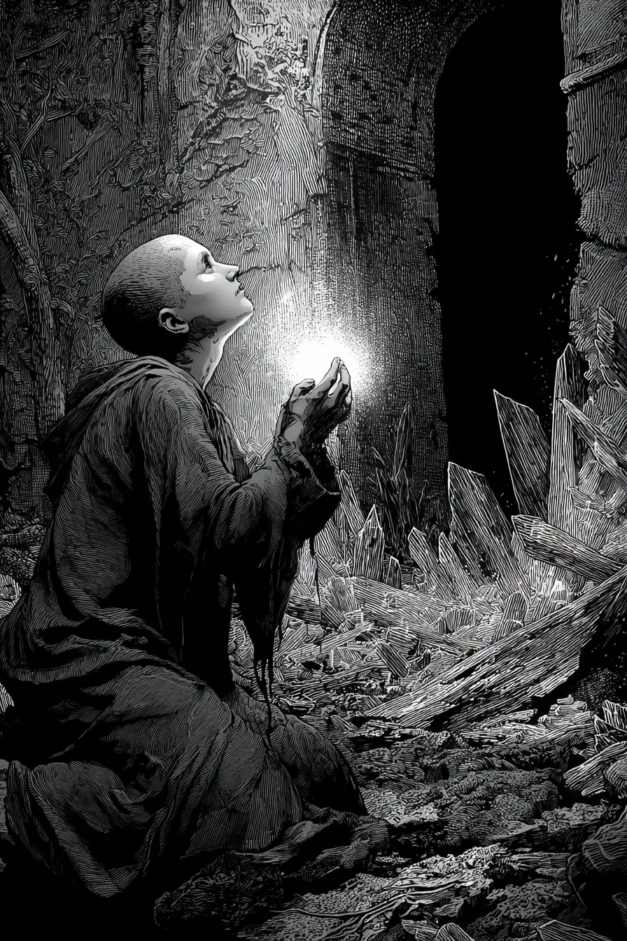 Illustration for The Crystal Mirror