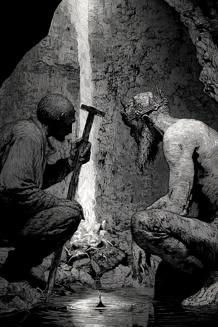 Illustration for Fallen Cavern