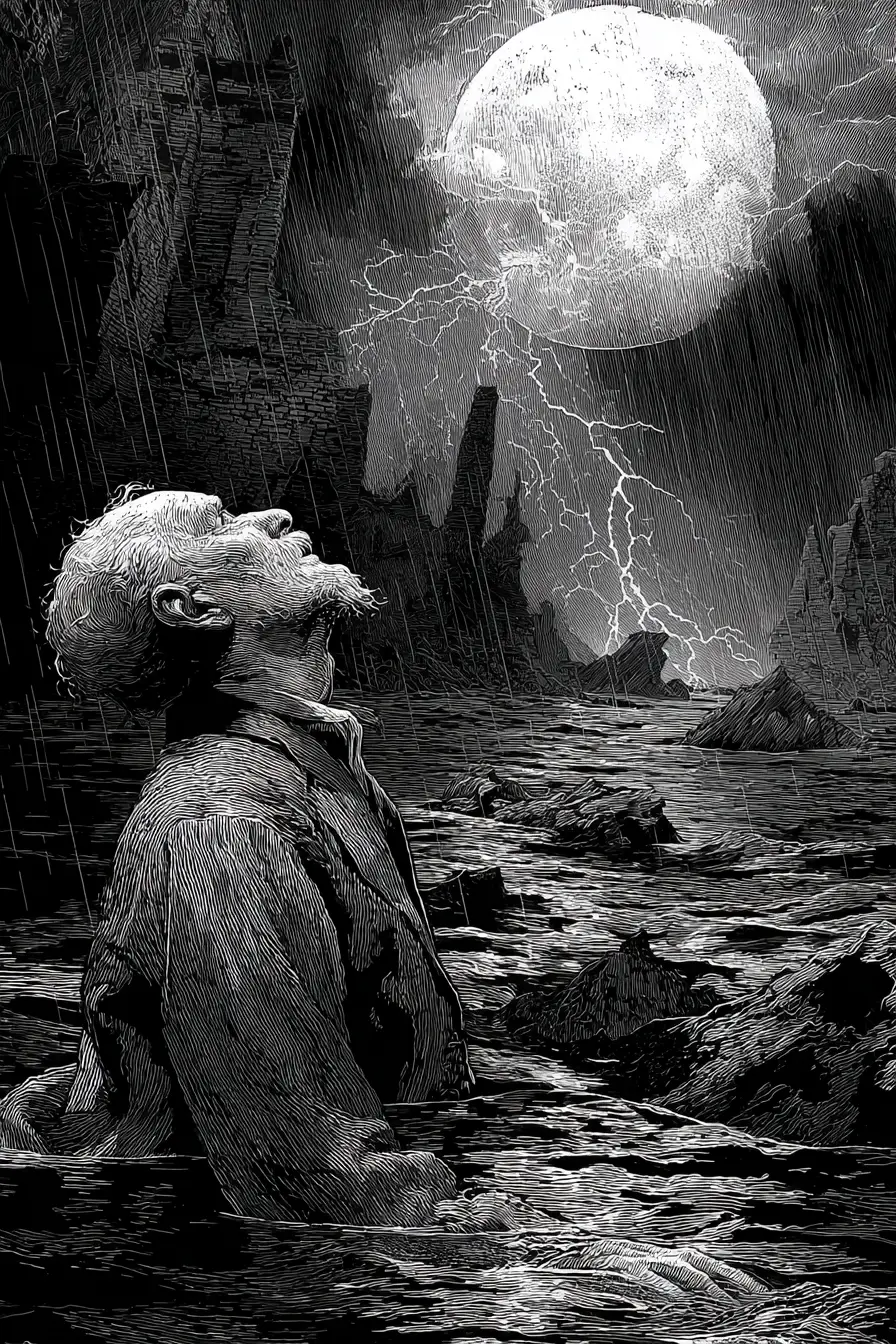 Illustration for Fragments of the Armageddon Moon