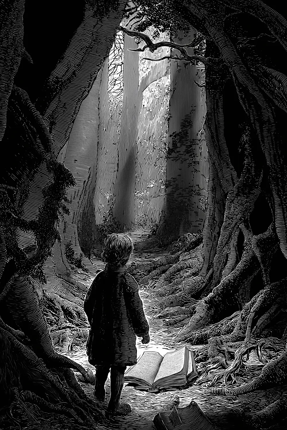 Illustration for The Hollow Book of Mordecai