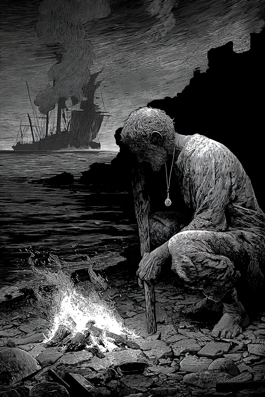 Illustration for Hrothfeond Evermorn and the Maelstrom