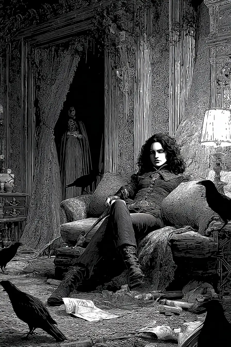 Illustration for Violette, Uncontrolled